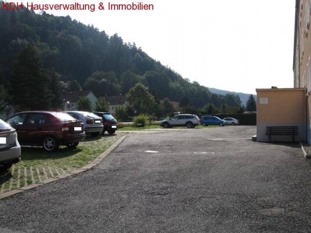 Stellplätze direkt vor der Haustür